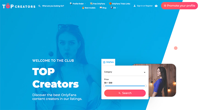 moteur de recherche de profil topcreators.net pour les meilleurs comptes onlyfans